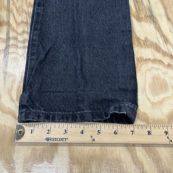 Levi’s 501 Original Button Fly Big E Black Denim Selvedge Men's 32x32 Jeans - Picture 16 of 16